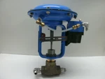 Neles-jamesbury G410D10AA232RC Pneumatic Globe Valve Size 0.50 35PSIG Max. Fixed Price $687.89.