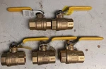 Set Of Apollo 3/4" Ball Valves 94A-104-01, 600-CWP, 250-PSI. Fixed Price $49.99.