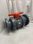 Fnw Figure 340NAFEP In. Plastic Pvc Full Port Flanged Ball Valve. Fixed Price $388.91.