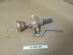 New Kingston 1/2 Brass Control Valve, Squeeze Lever 400 Max Psi W/ Spray Nozzle. Fixed Price $99.90.