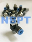 Nbpt Foul Proof Flow Control Scf 1/4-1/4NPT One Touch Easy In Connect Elbow 5. Fixed Price $14.95.