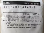 New Ckd VSY-L05-444S-F Vacuum Generator. Fixed Price $300.00.