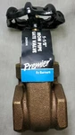 Gate Valve 1-1/2" 125PSI Main Shut Off , Non-rising Wog Premier 242006. Fixed Price $30.00.