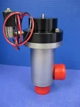 Mks Hps Single-stage 1" Pneumatic Angle Vacuum Valve W/ Solenoid, NW25, Used. Fixed Price $45.00.