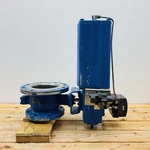 Neles Jamesbury 6X8 CL150 V-ball Control Valve W/pneumatic Positioner *rebuilt*. Fixed Price $6165.00.