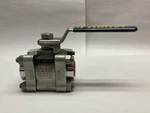 WHITEY,CF3M SS-65TF12,BALL Valve 1-1/4 Inch 2200PSI 152 Bar 100F. Fixed Price $225.00.