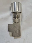 Marsh 1936 Needle Valve 6000PSI 1/4 Inch, 316 Stainless Steel 90 Degree, Nos. Fixed Price $20.00.