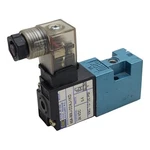 Mac 45A-MAJ-DDAJ-1KD Solenoid Valve, 4/2-WAY, #10-32, VAC-120PSI, 24VDC Coil. Fixed Price $50.00.