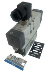 New Smc VQ7-6-FPG-D-5N Solenoid Valve W/VV71-FPG VQ76FPGD5N. Fixed Price $245.00.