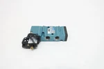 Mac 411A-B0A-GM-GEMA-1BA Pneumatic Solenoid Valve 24V-DC 120PSI. Fixed Price $87.25.