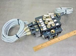 Parker PVLC121419 Solenoid Power 3 Bank Valve Assembly 1/4" Npt. Fixed Price $190.39.