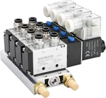 Station Solenoid Manifold, 24V Dc 3 Way Position Pneumatic Air Valve,. Fixed Price $60.90.