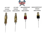 Nitrogen Needle Shock Fill Tool Adapter With Schrader Valve (choose Size/color). Fixed Price $20.00.