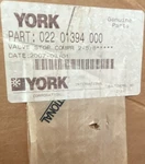 York Valve Comp 2-5/8 In, Mpn 022 01394 000, 2007 Discharge Service. Fixed Price $222.22.