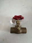 B&k Mueller Stop And Waste Gate Valve 3/4 Inch Solder 105-604 Brass. Fixed Price $10.00.