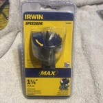 Irwin Industrial Tools 3046009 1-3/4-INCH 3-CUTTER Self Feed Drill Bit. Fixed Price $30.00.
