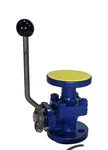 Crane Fk AHK308-1 1/2" Id, 4" Flanged, Steel, Soft Seated Ball Valve Rf 30#. Fixed Price $164.99.