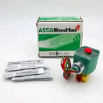Asco Redhat 8262H210LT Solenoid Valve 120/60 110/50 2-WAY 1/4 In Pipe Size Brass. Fixed Price $348.74.