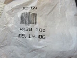 Part # VR38 100 Cdi Control Device Valve, Relief, 3/8 In, New, Unopened.. Fixed Price $16.95.