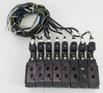 Parker B511ADB53C Pneumatic Solenoid Valve 4-WAY Series Stack Of 8. Fixed Price $399.00.