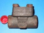 Velan- 1/2" Check Valve, W/ A105N Steel Body, Class 800, 1975 Psig, CA-15 Disc. Fixed Price $24.50.