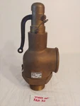 Lunkenheimer Fig 629 2" INPUT/3" Output Brass Safety Relief Valve. Fixed Price $243.75.
