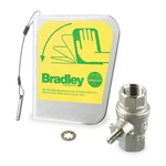 Bradley S30-072 Stainless Handle, Ball Valve, Harness 1FBE5. Fixed Price $161.80.