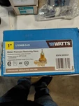 Watts LF25AUB-S-Z3 Pressure Reducing Valve For Water. Fixed Price $150.00.