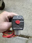 Asco Redhat Solenoid Valve 3/8 Serial No. T525335, Catalog EF8321G002. Fixed Price $435.99.