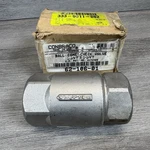 Conbraco Apollo 62-106-01 Ball-cone Check Valve 1-1/4"FNPT 400PSI-CWP 125PSI-SWP. Fixed Price $125.96.
