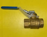 Rub S95E41 Valve, 3/4" Female Npt W/ Stainless Ball, Brass, Locking Handle. Fixed Price $19.99.