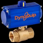 Dynaquip Controls PHH28ATDA063A 2" Fnpt Brass Pneumatic Ball Valve Inline. Fixed Price $631.99.