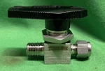 Swagelok SS-43M4-S4 1/4 Turn Piece 40G Ball Valve Street Mnpt X Tube. Fixed Price $35.00.