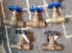 Lot Nibco And Other Gate Shutoff Valve 3/4 Swt Comp, Stop, Waste. Fixed Price $40.00.