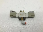 Smc SY5220-5DZ-01T 24 Vdc Pneumatic Solenoid Valve SY52205DZ01T. Fixed Price $35.99.
