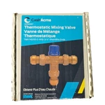 Sharkbite 3/4" Push-to-connect Brass Heat Guard 110-D Thermostatic Mixing Valve. Fixed Price $65.00.