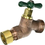 Arrowhead 1/2 In. Compression X 3/4 Male Hose Thread No-kink Bibb. Fixed Price $13.99.