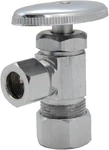 (7-PACK) Keeney 5/8" Od Comp X 3/8" Angle Supply Stop Valve Plated Brass. Fixed Price $53.49.