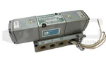 Smc Nvsp 4214-0009K Directional Air Valve W/ Base. Fixed Price $110.00.
