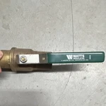 Watts 2 Inch Brass Ball Valve Manual Water Lever Handle. Fixed Price $25.00.