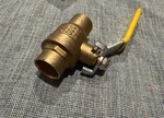Boston 3/4 Brass Ball Valve, Solder, Full Port 150 Psi - Set Of. Fixed Price $54.99.