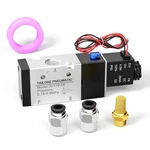 Tailonz Pneumatic 1/4"NPT Solenoid Valve 3V210-08 DC12V Single Coil Pilot. Fixed Price $27.96.