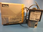 Parker 71215SN1MN00N0L111P3 Solenoid, Skinner Valve 120/60 110/50 10WATT 200PSI. Fixed Price $99.99.