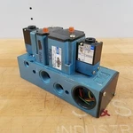 Mac Valve 6343D-611-PM-111DA Solenoid Control W/ Manifold, 150 Psi Used. Fixed Price $135.37.