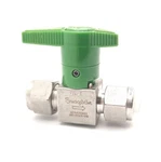 Swagelok SS-6P4T-PM Stainless Steel Quarter-turn Instrument Plug Valve 3/8" Tube. Fixed Price $50.00.