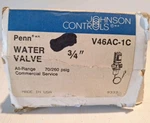 New Johnson Controls V46AC-1C 3/4" Water Valve All Range 70 To 260 Psig. Fixed Price $129.00.