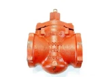 Woods 4" Npt Plug Valve, Cast Iron, 175 Cwp, 142W4. Fixed Price $799.00.