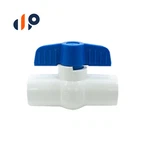 1/2 Pvc White Ball Valve Slip 491 Commercial Blue Handle Colonial Lasco. Fixed Price $19.99.