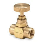 Weksler BBV4 Needle VALVE,1/4" NPT,1/4" Pk 6. Fixed Price $195.60.