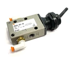Smc VM430-N01-08 Mechanical Toggle Valve W/ Actuators, Body Ported 1/8" Npt. Fixed Price $17.99.
